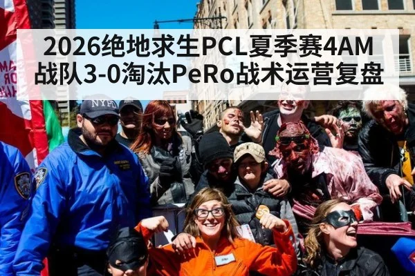 2026绝地求生PCL夏季赛4AM战队3-0淘汰PeRo战术运营复盘